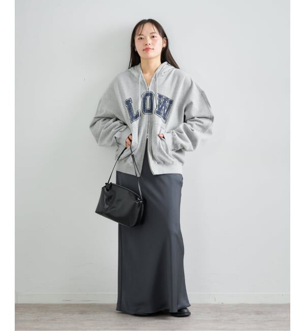 U by SPICK&SPAN「《 追加 》 LOW CLASSIC Lc LOW SOFT SWEAT ZIP-UP HOODIE」|パーカー|