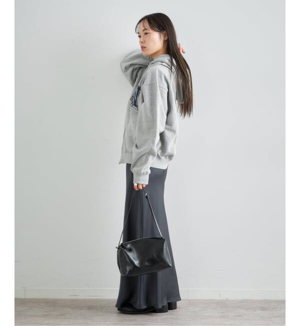 U by SPICK&SPAN「《 追加 》 LOW CLASSIC Lc LOW SOFT SWEAT ZIP-UP HOODIE」|パーカー|