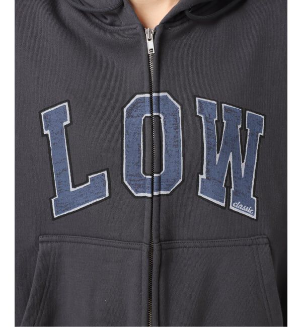 U by SPICK&SPAN「《 追加 》 LOW CLASSIC Lc LOW SOFT SWEAT ZIP-UP HOODIE」|パーカー|