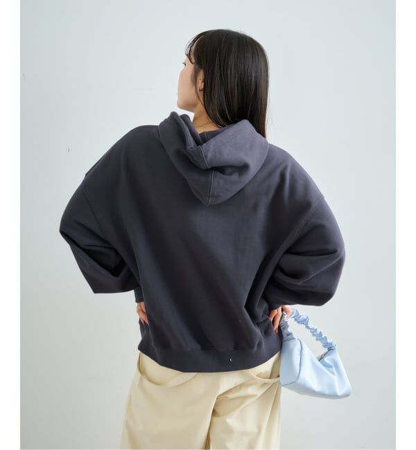 U by SPICK&SPAN「《 追加 》 LOW CLASSIC Lc LOW SOFT SWEAT ZIP-UP HOODIE」|パーカー|