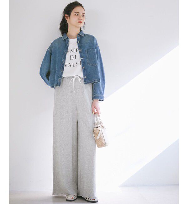 23区「【SLOW/一部店舗限定】LIGHT DENIM ジャケット」|デニムジャケット|