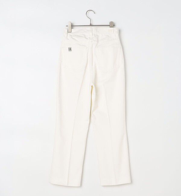 Rie Miller「【RM denim】スリットクロップドセンタープレスデニム」|デニム|