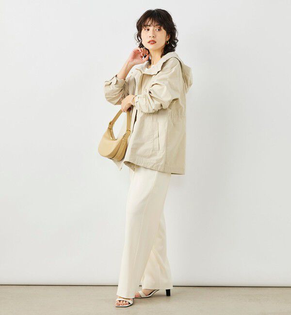 NOLLEY'S「【WEB＆一部店舗限定色アイテム】ウォッシャブル2WAY撥水フーテッドブルゾン」|ブルゾン・スタジャン|