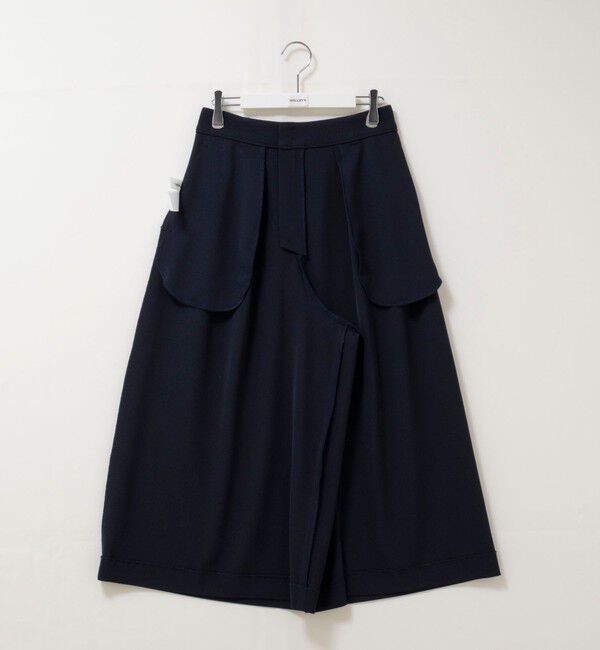 NOLLEY'S「ウォッシャブルクロップドワイドツイルパンツ」|その他|