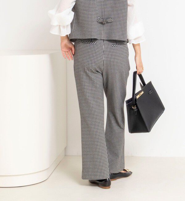 NOLLEY'S「《セットアップ対応》ウォッシャブルドビーストレッチパンツ」|その他|