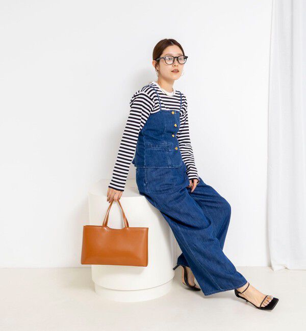 Rie Miller「ウォッシャブルロングスリーブTシャツGIZA COTTON」|Tシャツ・カットソー|
