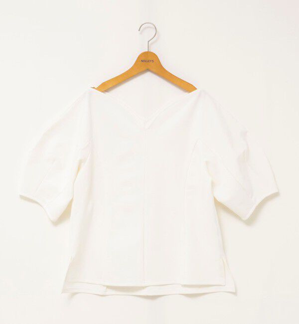 NOLLEY'S「【WEB限定】ウォッシャブルハートネックカットソー」|Tシャツ・カットソー|