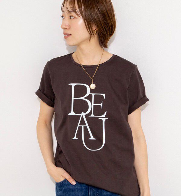 NOLLEY'S「ウォッシャブルプリントT」|Tシャツ・カットソー|