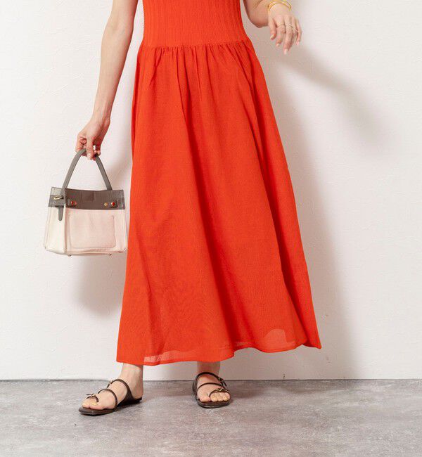 NOLLEY'S sophi「【WALANCE/ワランス】paper rib knit dress」|ワンピース|