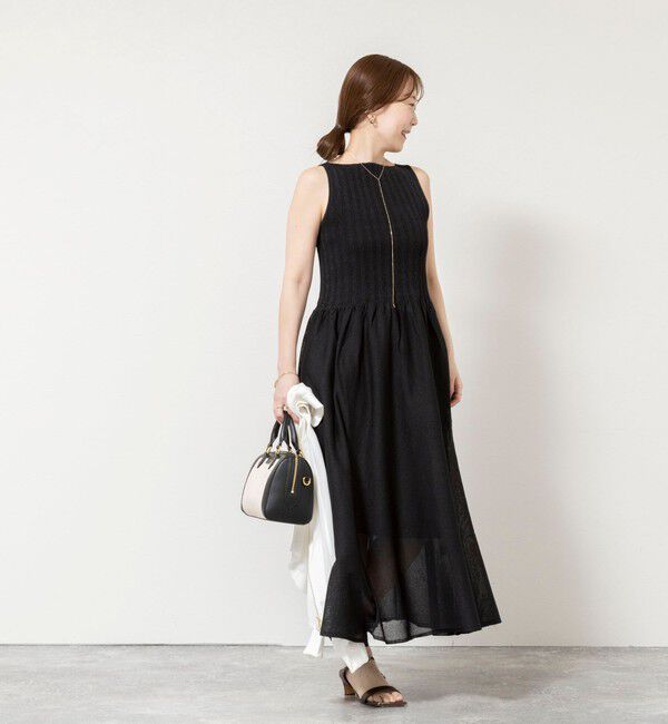 NOLLEY'S sophi「【WALANCE/ワランス】paper rib knit dress」|ワンピース|
