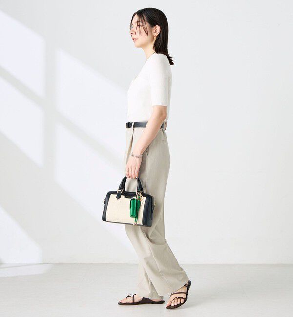 NOLLEY'S sophi「《セットアップ対応》ウォッシャブルドライツイルワイドパンツ」|その他|