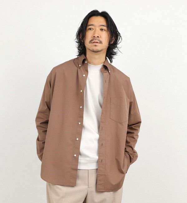 NOLLEY'S goodman「《ビジカジ対応》シルケットスムース クルーネック ドレスロンT 26AW」|Tシャツ・カットソー|