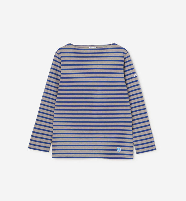 ORCIVAL「ORCIVAL | コットンロード ボートネックフレンチバスクTシャツ WOMEN」|Tシャツ・カットソー|GREY系3
