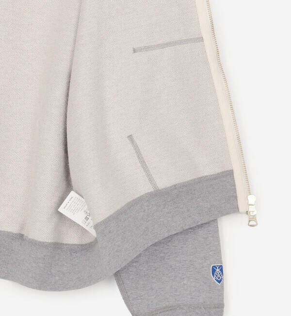 ORCIVAL「ORCIVAL | コットン裏毛 ダブルジップパーカー WOMEN」|パーカー|