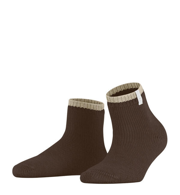 FALKE 「FALKE | 46380 COSY PLUSH SHORT SOCKS WOMEN」|ソックス|BROWN系1