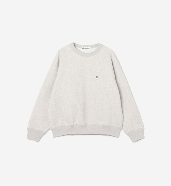 GYMPHLEX「Gymphlex | クルーネック 長袖スウェットプルオーバー WOMEN」|スウェット・ジャージ|GREY
