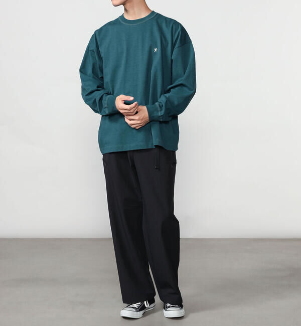 GYMPHLEX「Gymphlex | ヘビーウェイトジャージー 長袖ビッグTシャツ MEN」|Tシャツ・カットソー|