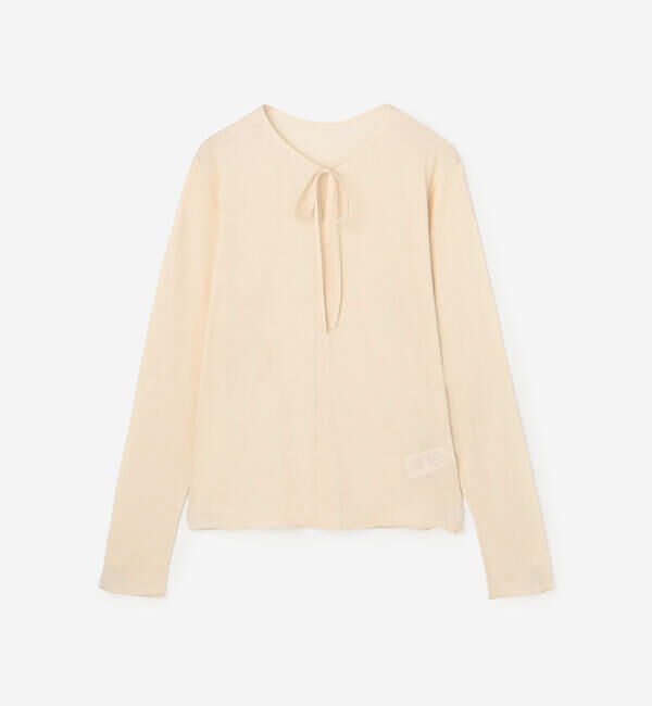 LE GLAZIK「LE GLAZIK | アムンゼン リボンタイプルオーバー WOMEN」|Tシャツ・カットソー|