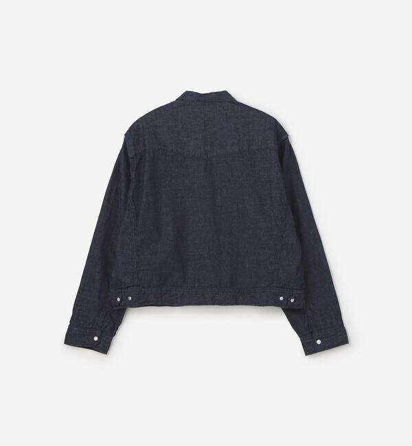  「orSlow | SHORT WESTERN SHIRT JACKET WOMEN」|デニムジャケット|