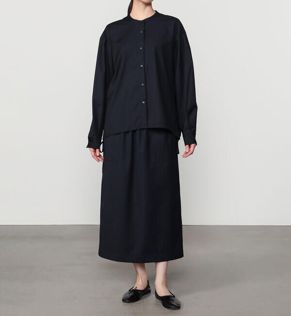  「nicholson & nicholson | ストレッチウール スカート WOMEN」|スカート|