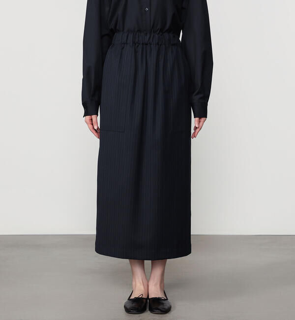  「nicholson & nicholson | ストレッチウール スカート WOMEN」|スカート|