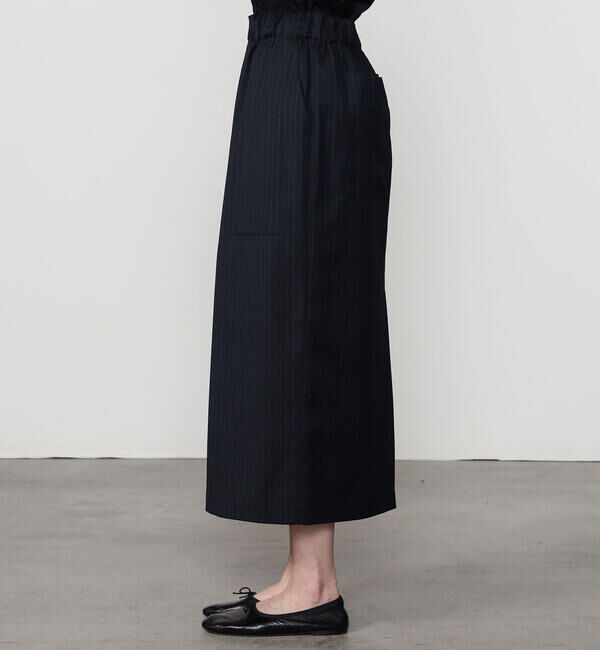  「nicholson & nicholson | ストレッチウール スカート WOMEN」|スカート|