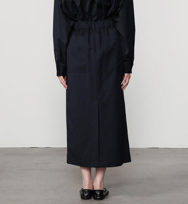  「nicholson & nicholson | ストレッチウール スカート WOMEN」|スカート|