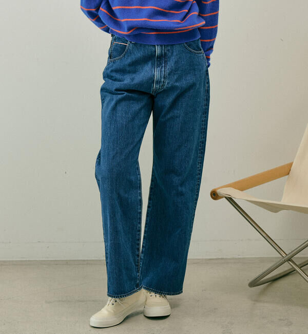  「THE SHINZONE | 〈別注〉HIGH WAIST DENIM WOMEN」|デニム|BLUE