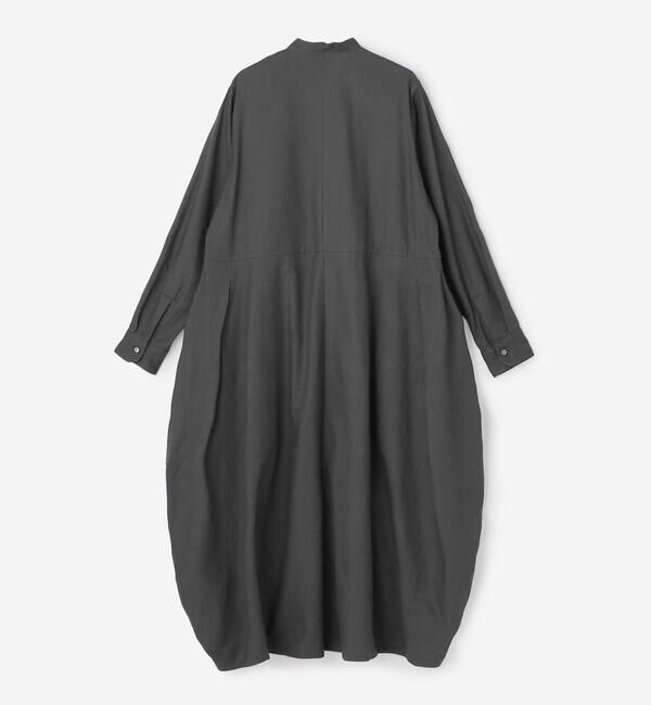  「HAVERSACK | 〈別注〉 コットン バンドカラーロングワンピース WOMEN」|ワンピース|