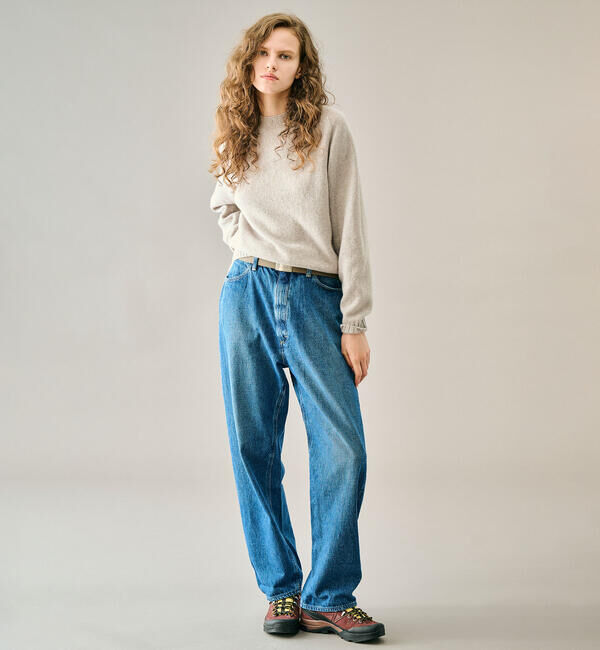 Morris & Sons「MORRIS & SONS | ジーロンラム クルーネックニット WOMEN」|ニット・セーター|