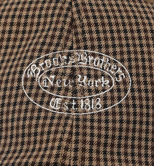  「Brooks Brothers | ＜別注＞ ベースボールキャップ CHECK UNISEX」|キャップ・キャスケット|