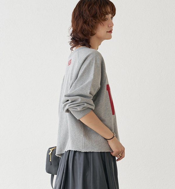  「【Yossshiiii企画】ワイドロゴカットオフスウェット」|Tシャツ・カットソー|