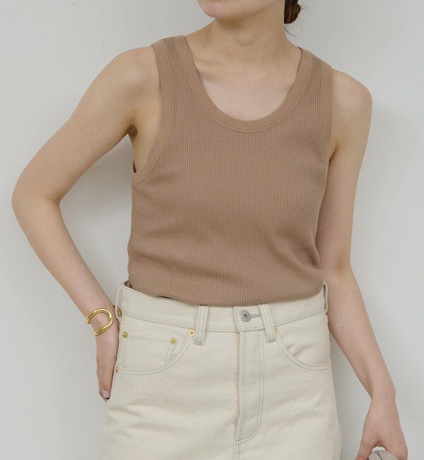  「リブタンクトップ」|Tシャツ・カットソー|