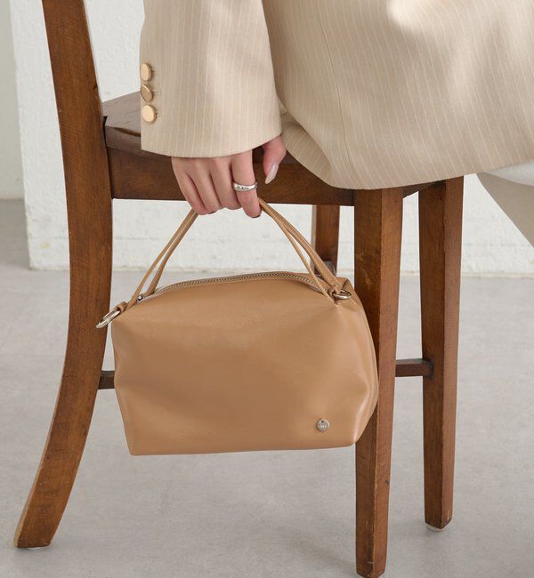  「チャーム付きダブルハンドルミニＢＡＧ」|トートバッグ|