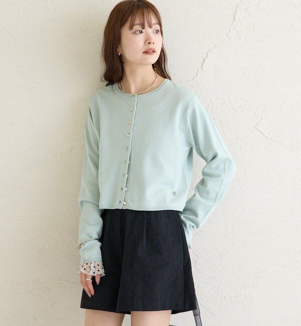  「デイリーショートカーディガン」|カーディガン|