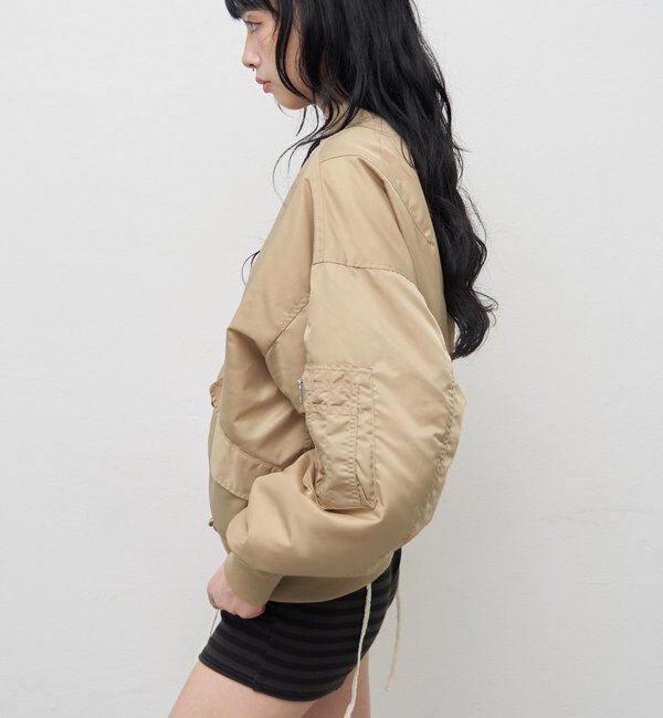  「【26AW LOOK掲載品番】【Sourcream】MA-1」|ブルゾン・スタジャン|