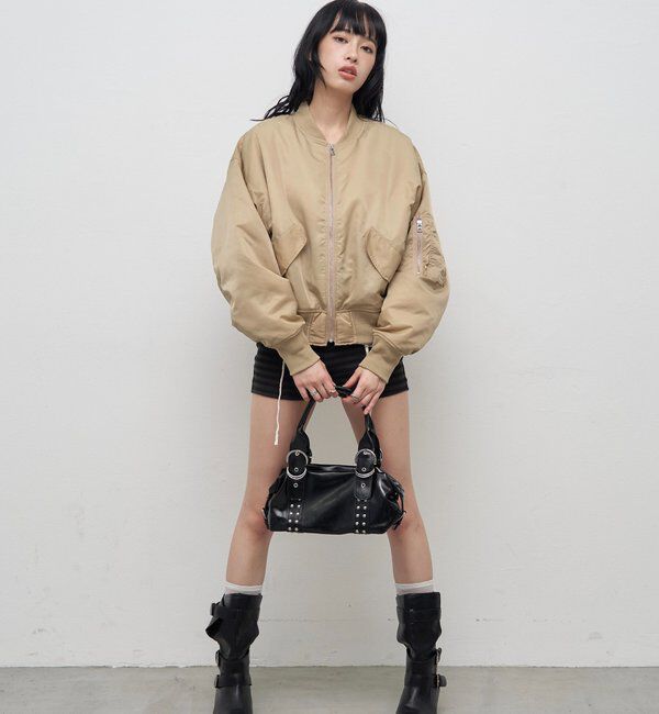  「【26AW LOOK掲載品番】【Sourcream】MA-1」|ブルゾン・スタジャン|
