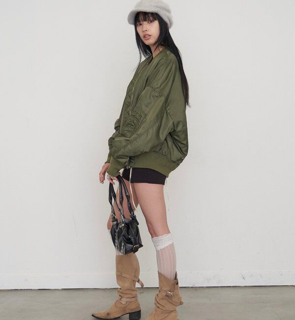  「【26AW LOOK掲載品番】【Sourcream】MA-1」|ブルゾン・スタジャン|