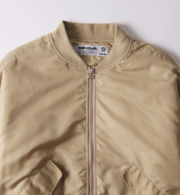  「【26AW LOOK掲載品番】【Sourcream】MA-1」|ブルゾン・スタジャン|