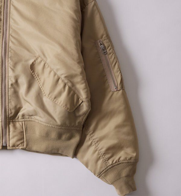  「【26AW LOOK掲載品番】【Sourcream】MA-1」|ブルゾン・スタジャン|