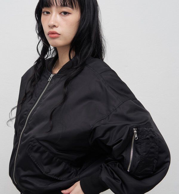  「【26AW LOOK掲載品番】【Sourcream】MA-1」|ブルゾン・スタジャン|