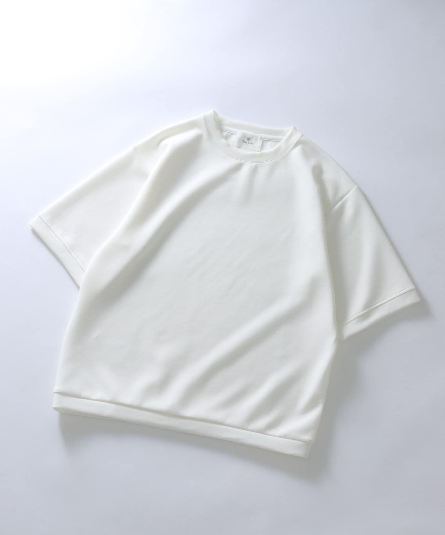 Sonny Label 「シルキーダンボールニットTシャツ」|Tシャツ・カットソー|ホワイト
