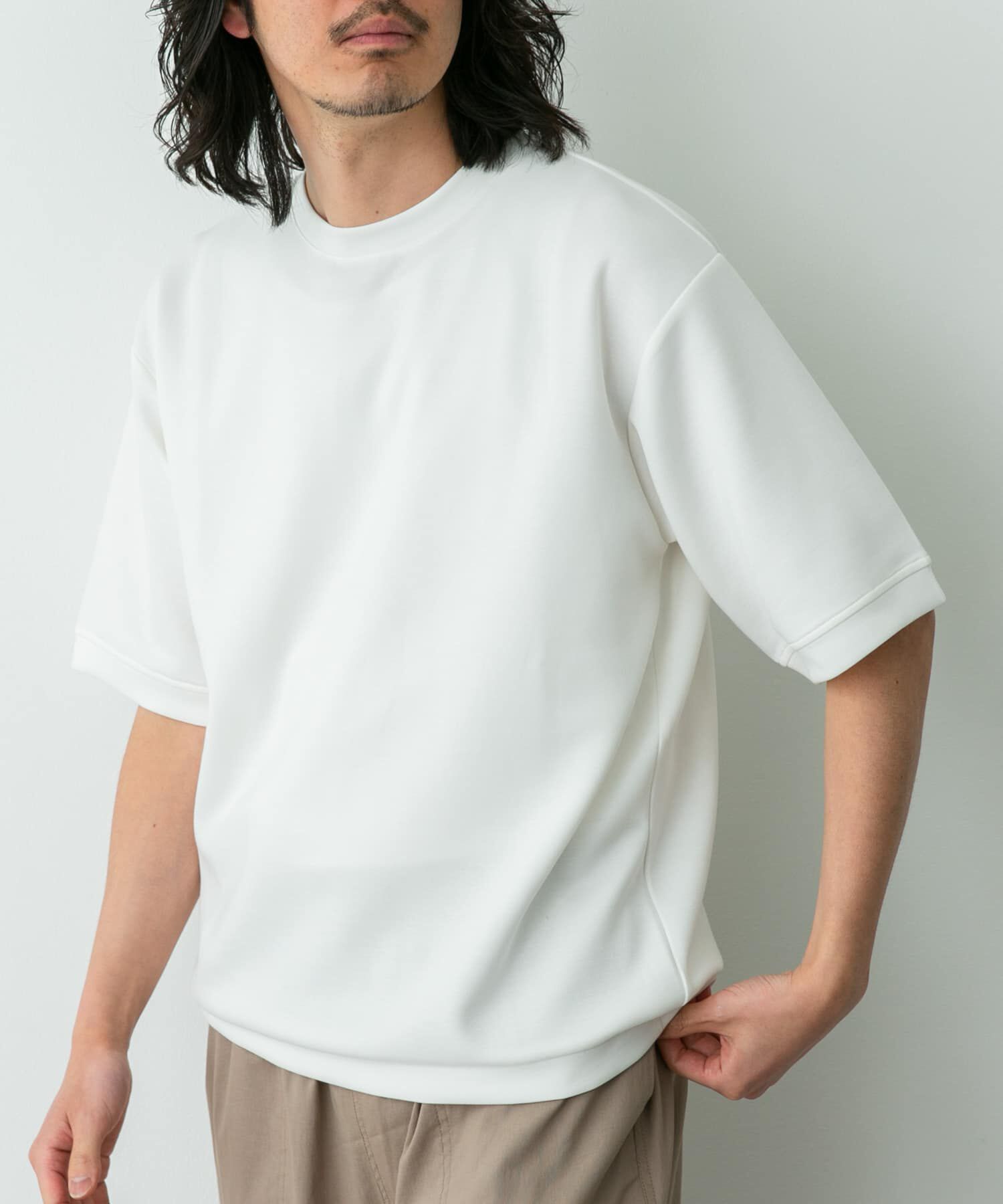 Sonny Label 「シルキーダンボールニットTシャツ」|Tシャツ・カットソー|