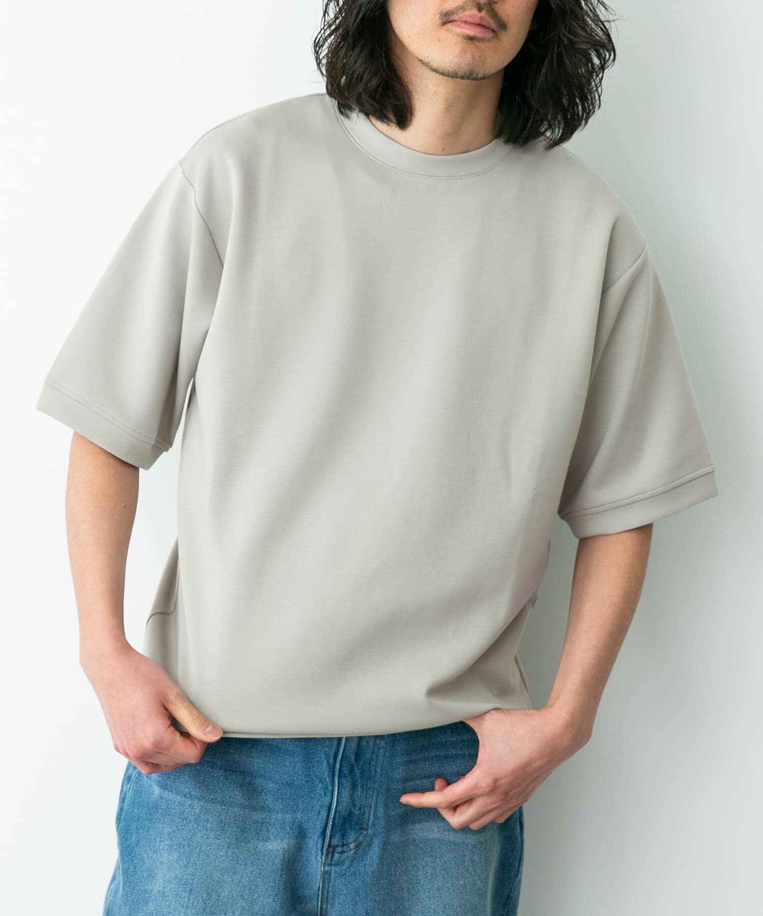 Sonny Label 「シルキーダンボールニットTシャツ」|Tシャツ・カットソー|