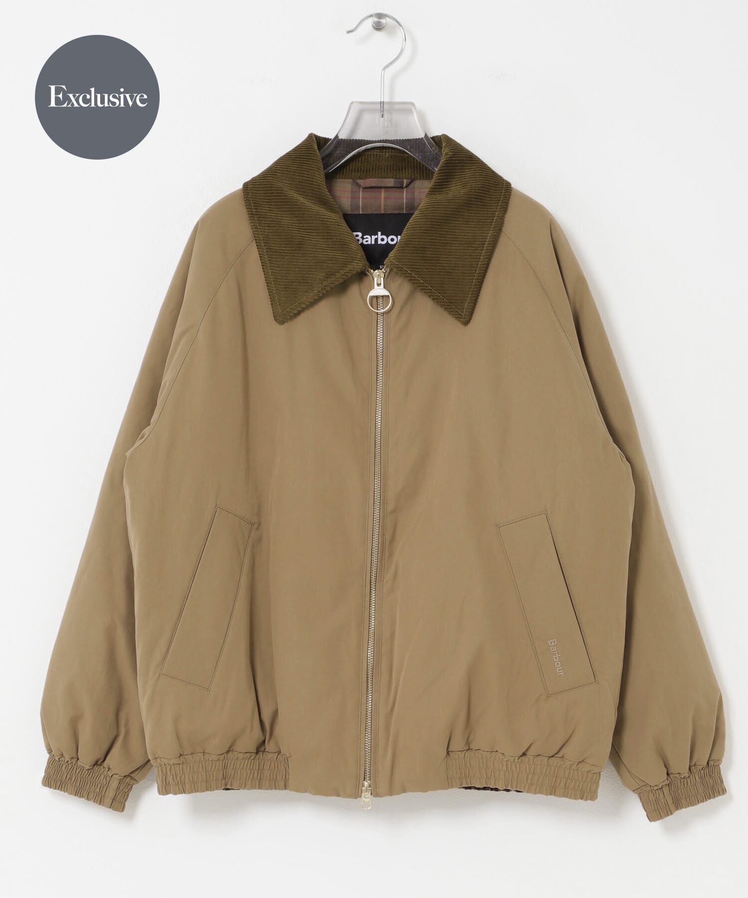 URBAN RESEARCH「『別注』Barbour / URBAN RESEARCH　SHORT JACKET」|ダウン|ベージュ