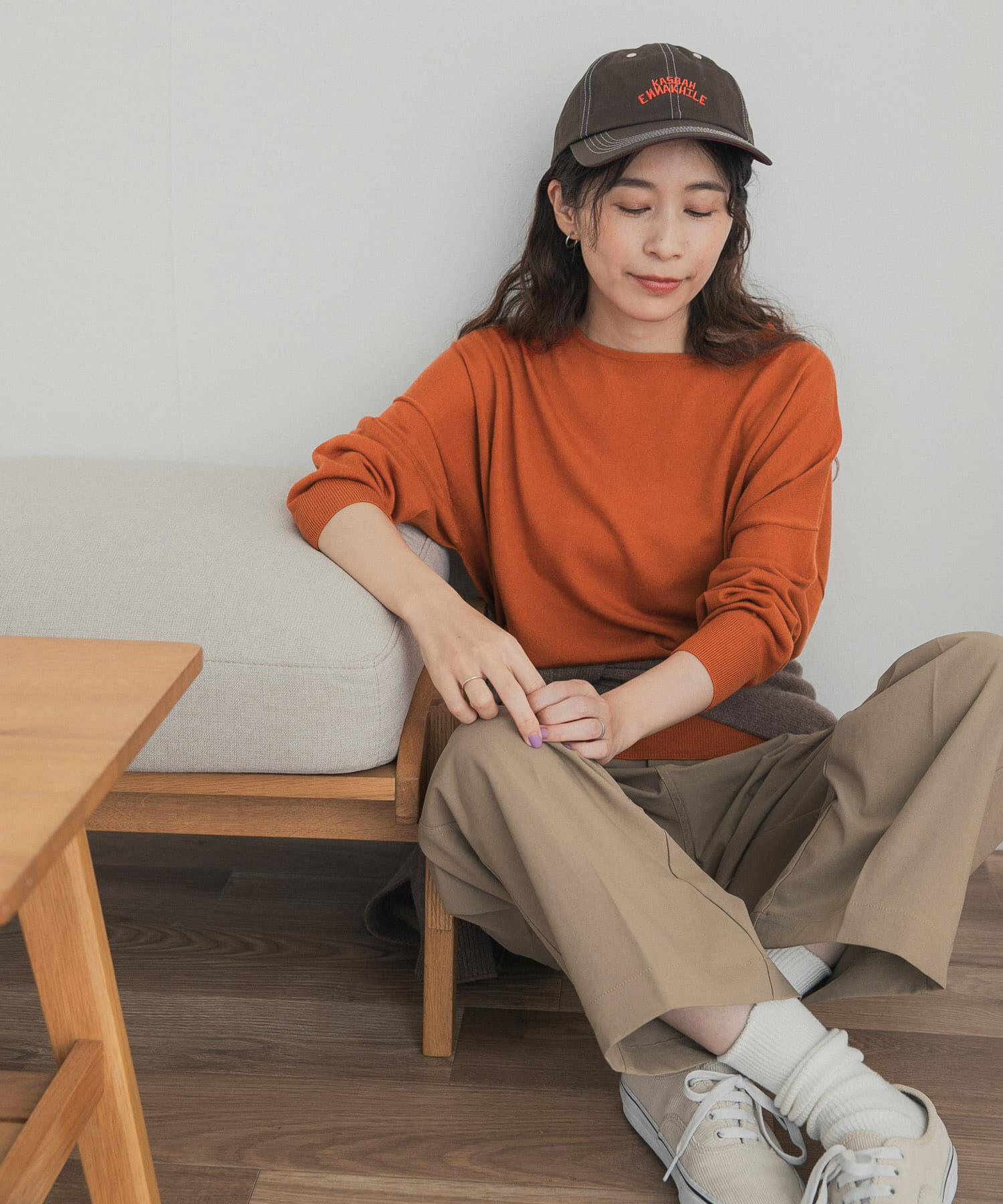 URBAN RESEARCH DOORS「ウォッシャブルウールワイドプルオーバー」|ニット・セーター|