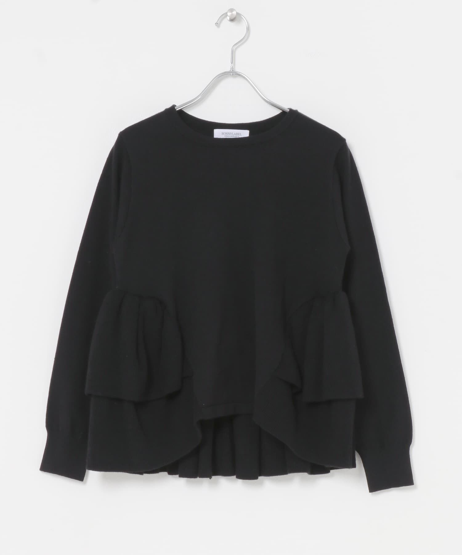 Sonny Label 「『WEB限定』フリルペプラムニットプルオーバー」|ニット・セーター|