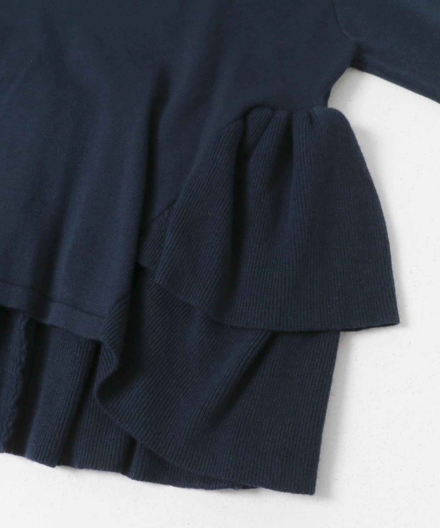 Sonny Label 「『WEB限定』フリルペプラムニットプルオーバー」|ニット・セーター|