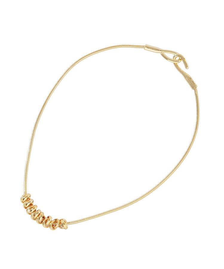 YECCA VECCA「LAPUIS.Coil Hook チョーカー」|ネックレス|
