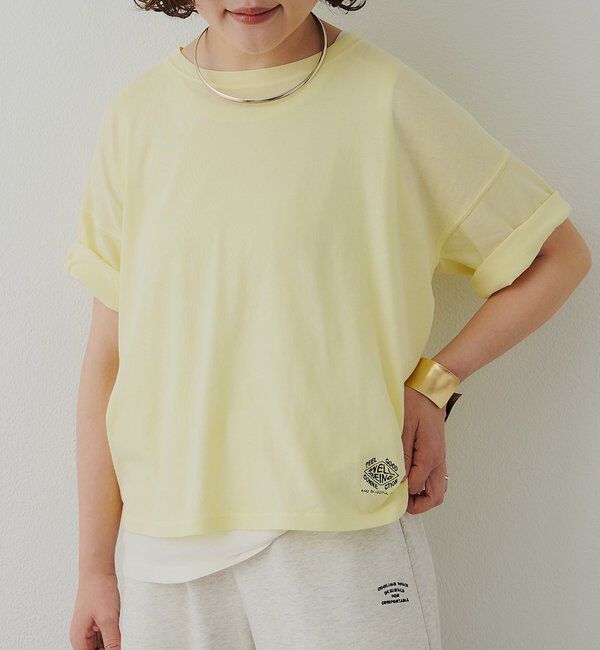  「【F&B】オーガニックコットンTシャツ」|プルオーバー|